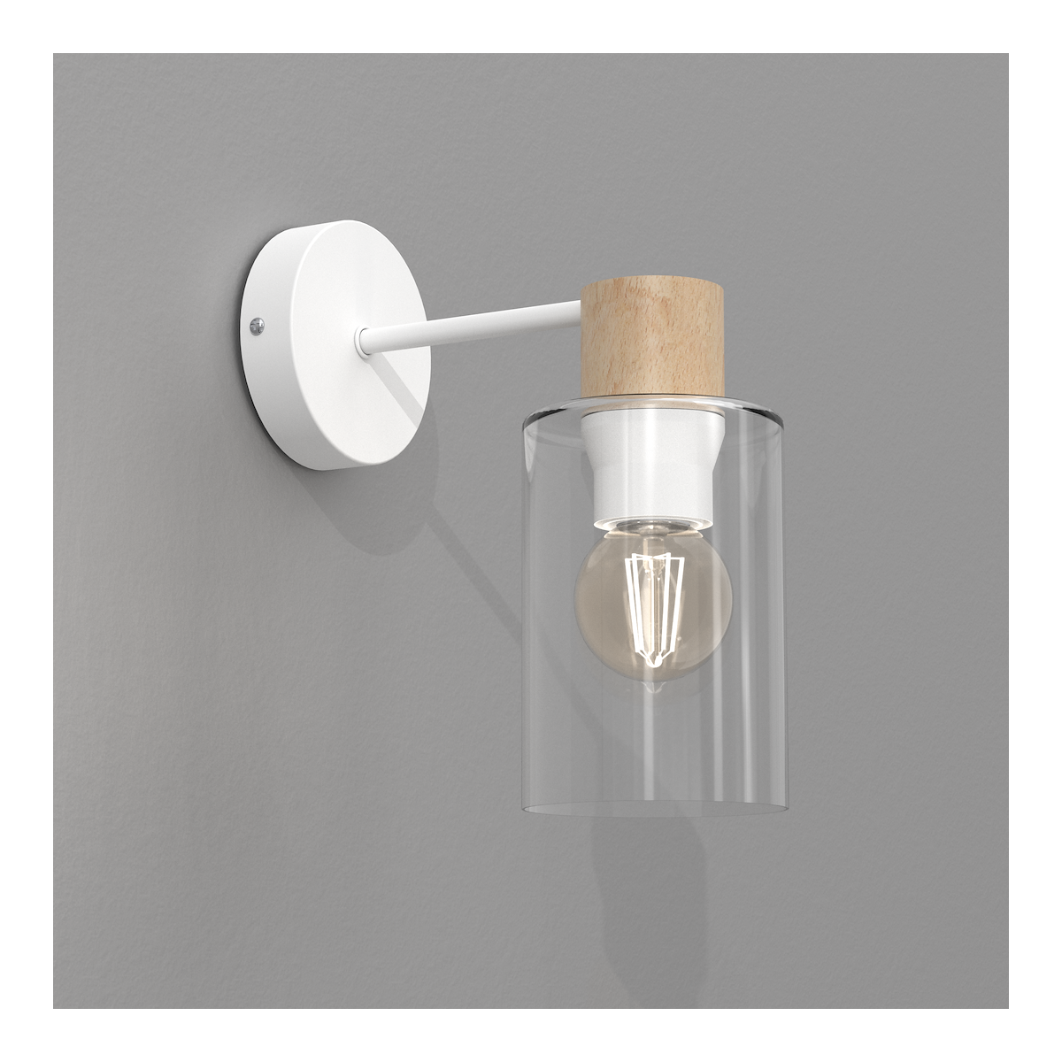 MiLagro Kinkiet MADERA 1xE27 MLP8553