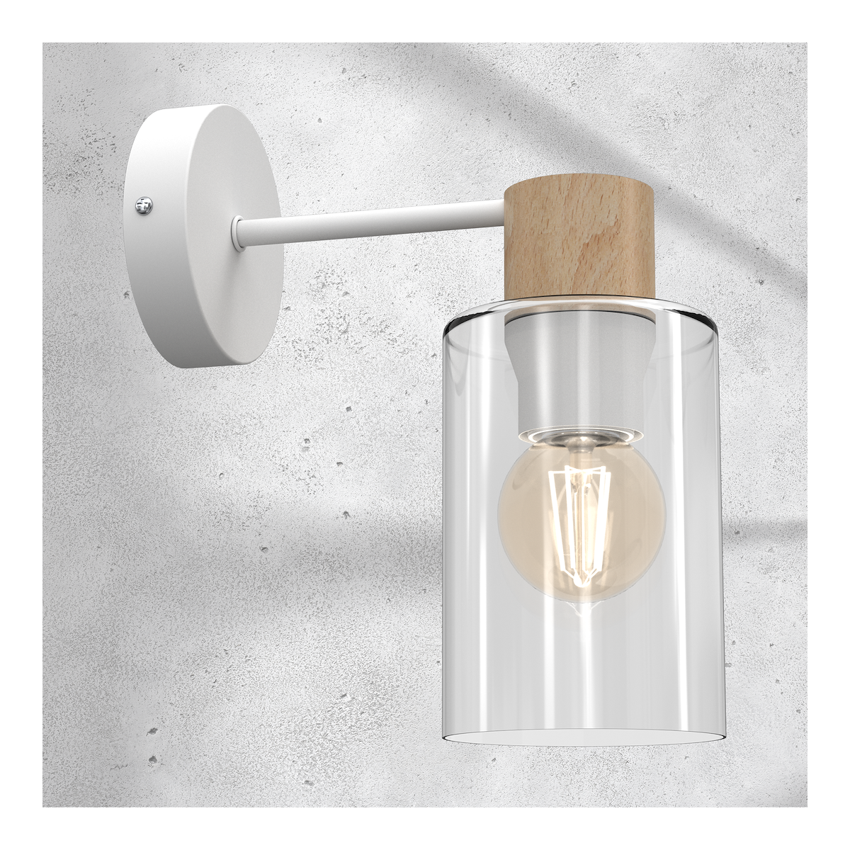 MiLagro Kinkiet MADERA 1xE27 MLP8553