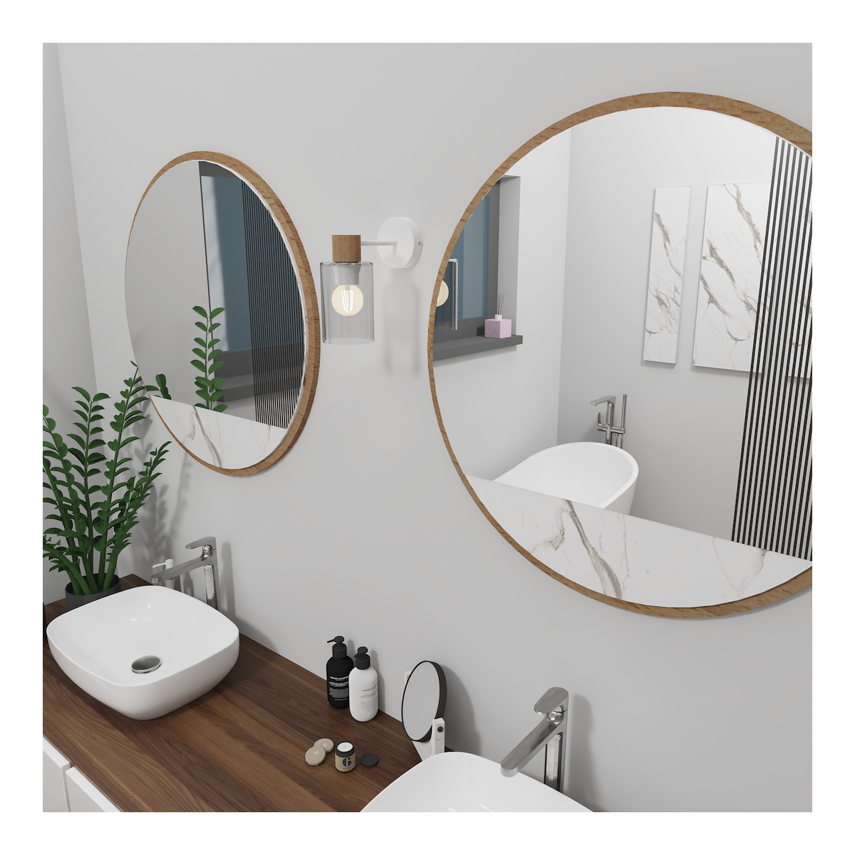 MiLagro Kinkiet MADERA 1xE27 MLP8553