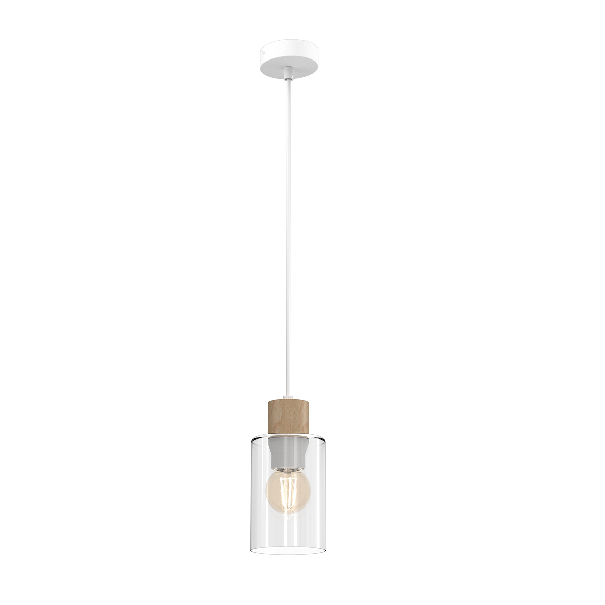 MiLagro Lampa wisząca MADERA E27 wyjątkowa iluminacja