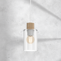MiLagro Lampa wisząca MADERA E27 wyjątkowa iluminacja