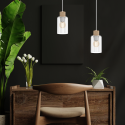 MiLagro Lampa wisząca MADERA 1xE27 MLP8554