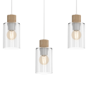 MiLagro Lampa wisząca MADERA 3xE27 MLP8555