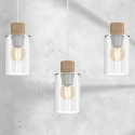 MiLagro Lampa MADERA 3xE27 oryginalne źródło światła