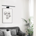 MiLagro Kinkiet PINTO BLACK LED wyjątkowy element aranżacji
