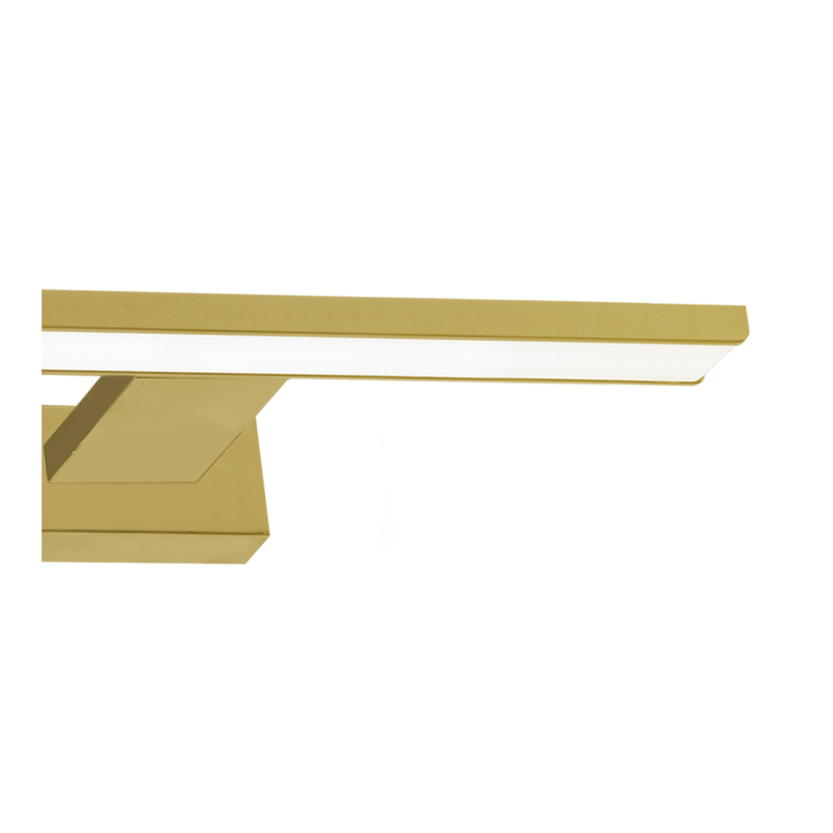 MiLagro Kinkiet PINTO SATIN GOLD 7W LED 30cm ML8250