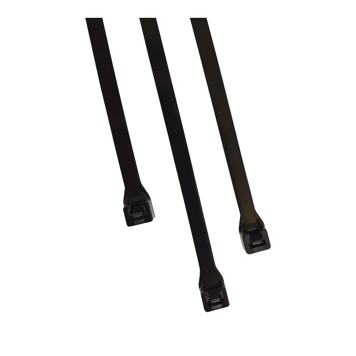 MiLagro Opaska Zaciskowa 4.8x360mm Czarny - 100szt EK8585