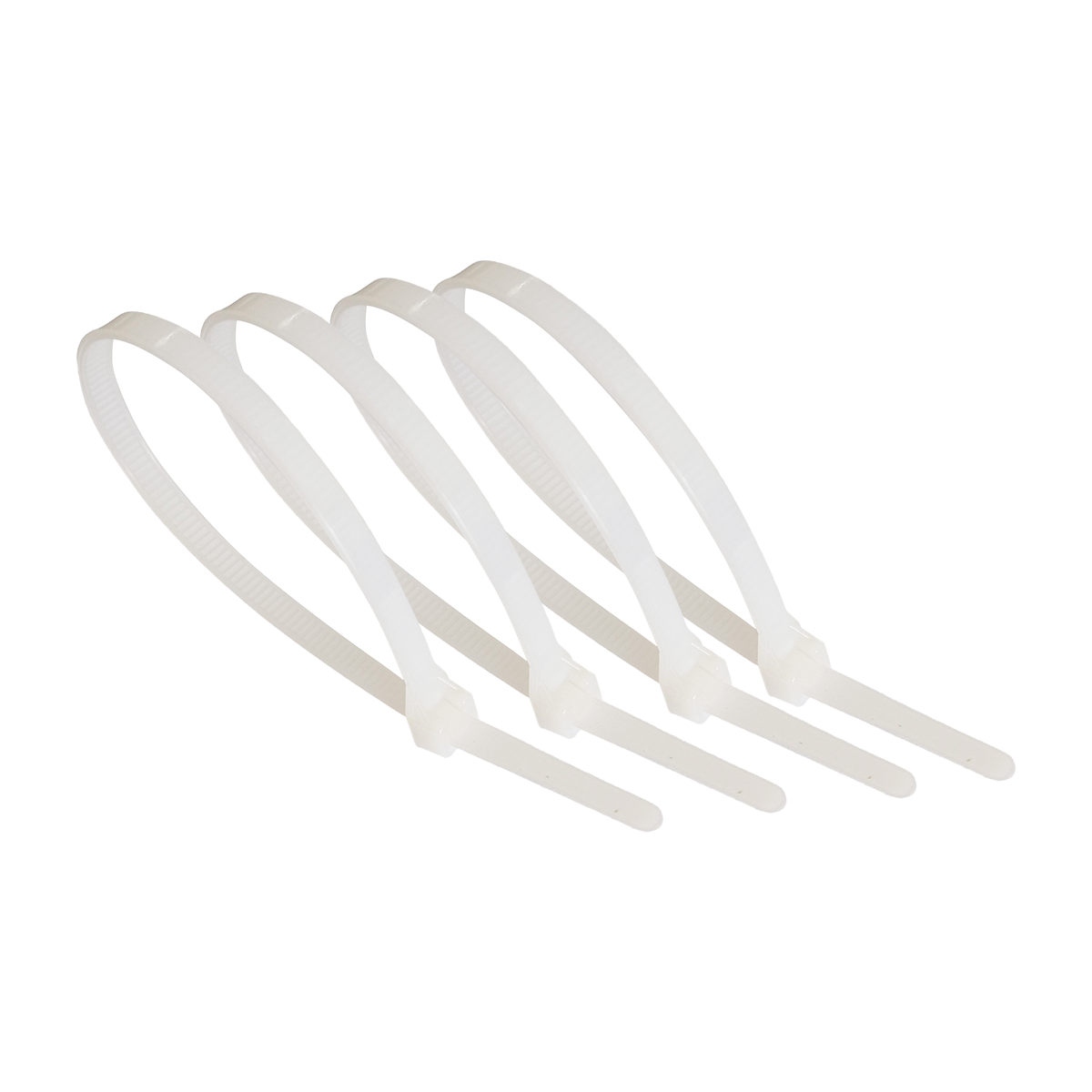 MiLagro Opaska Zaciskowa 2,5x100mm Biały - 100szt EK8587