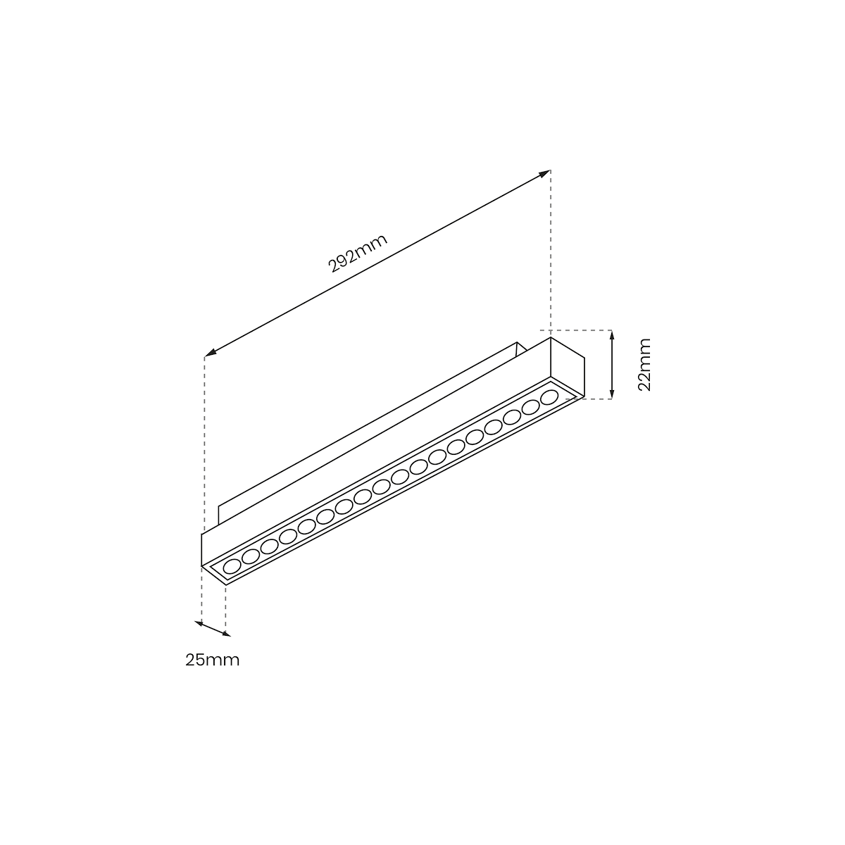 MiLagro Magnetic Track 18W 4000K wyjątkowa iluminacja