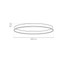 MiLagro Szyna Podtynkowa Magnetic 600 ekskluzywne oświetlenie