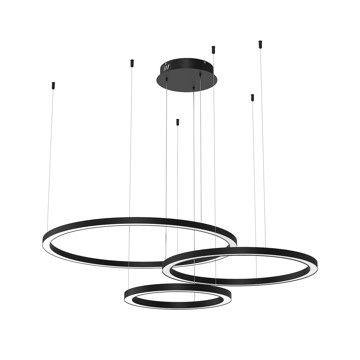 MiLagro Galaxia Black 85W LED wyjątkowa iluminacja