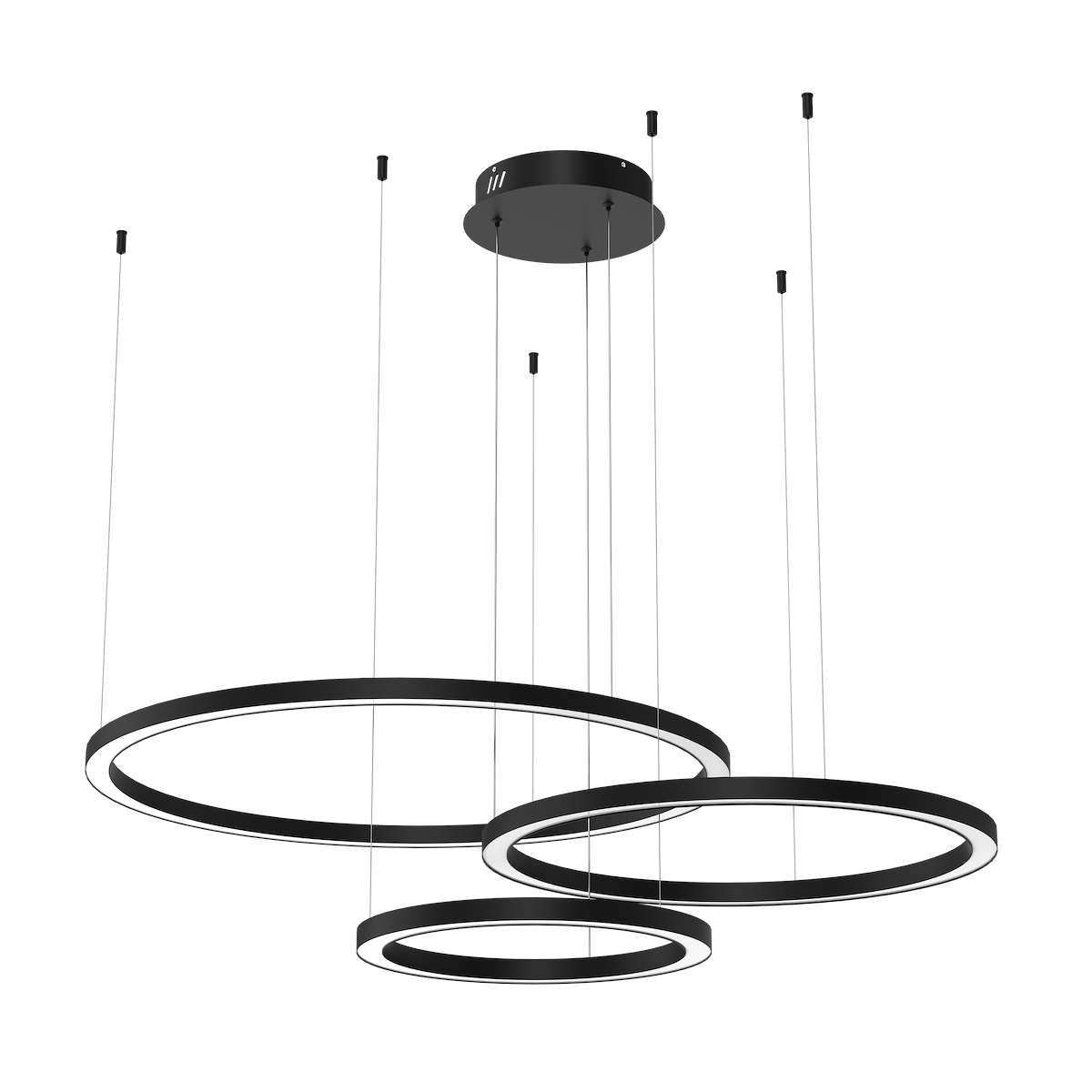MiLagro Galaxia Black 85W LED wyjątkowa iluminacja