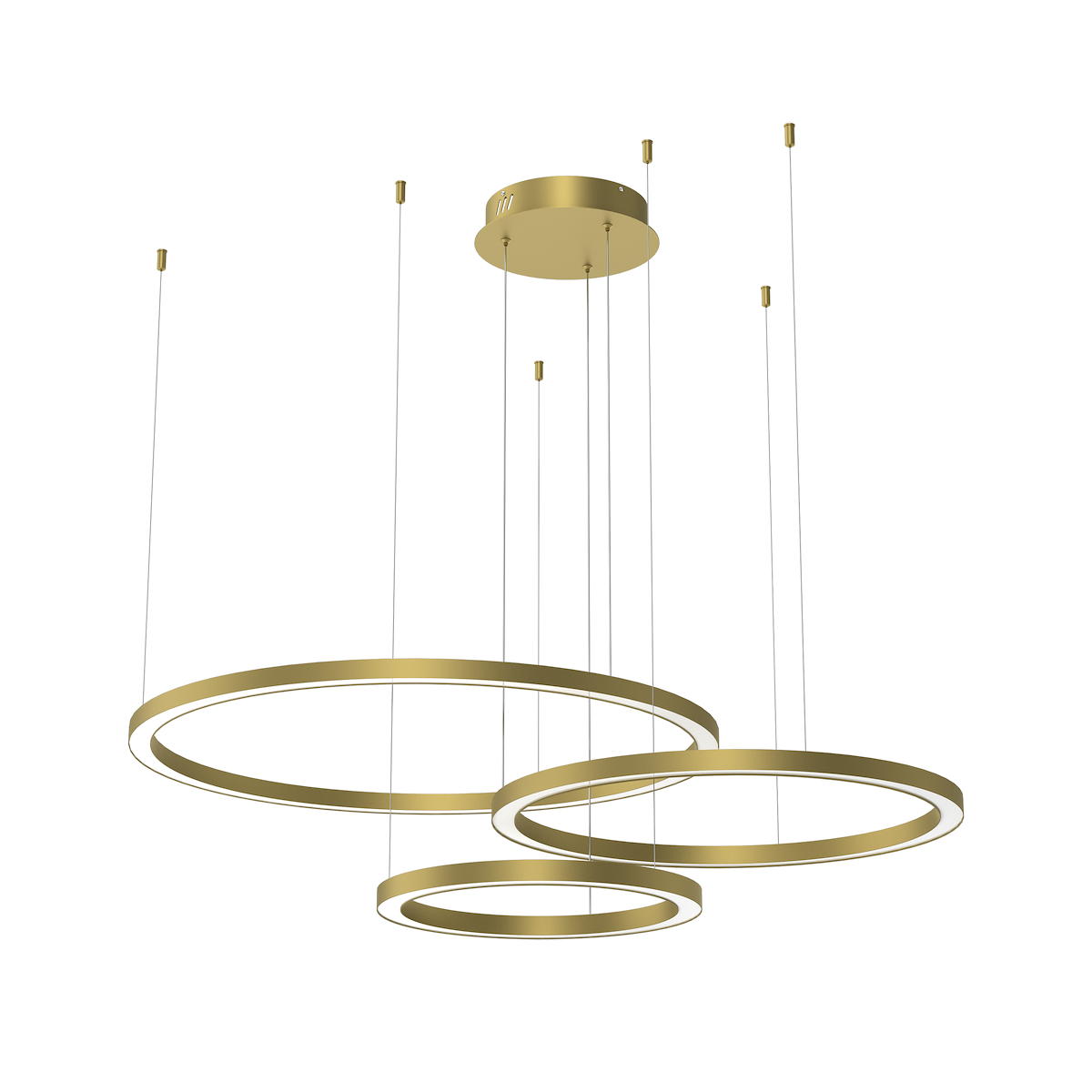 MiLagro Lampa wisząca GALAXIA GOLD 85W LED ML8790