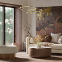 MiLagro Lampa wisząca GALAXIA GOLD 85W LED ML8790