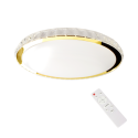 MiLagro Plafon Layla Gold 33W ściemnialny + pilot ML8130
