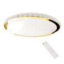 MiLagro Plafon Layla Gold 50W ściemnialny + pilot ML8131