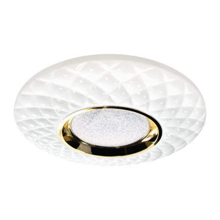 MiLagro Plafon TOKYO GOLD 24W O400 mm + Pilot ML7908