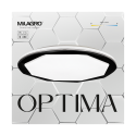 MiLagro Optima Black 52W LED nietuzinkowe oświetlenie