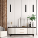 MiLagro Hudson Black 1xGU10 designerskie oświetlenie