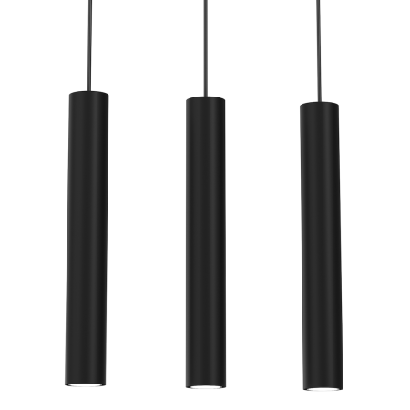 MiLagro Hudson Black 3xGU10 stylowe oświetlenie