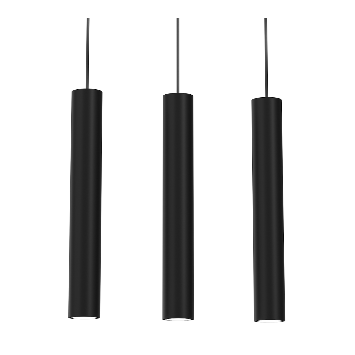 MiLagro Hudson Black 3xGU10 stylowe oświetlenie
