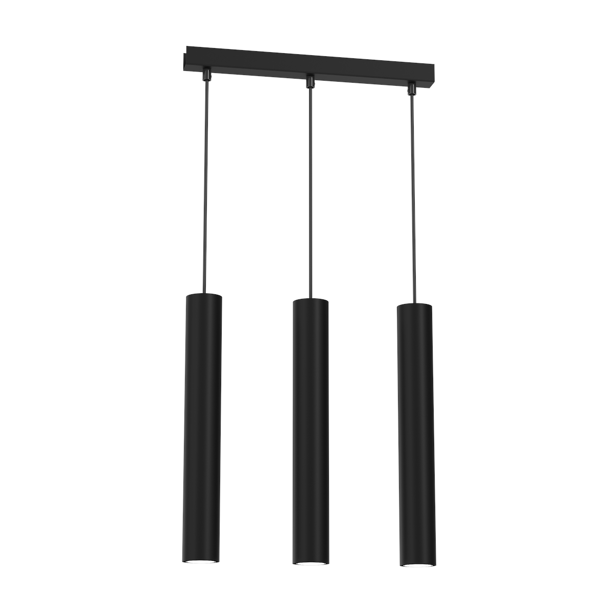 MiLagro Hudson Black 3xGU10 stylowe oświetlenie