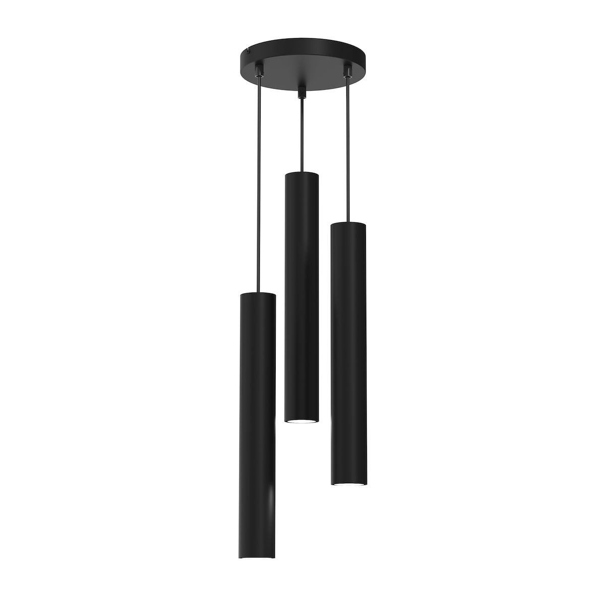 MiLagro Hudson Black 3xGU10 Loft ekskluzywne oświetlenie