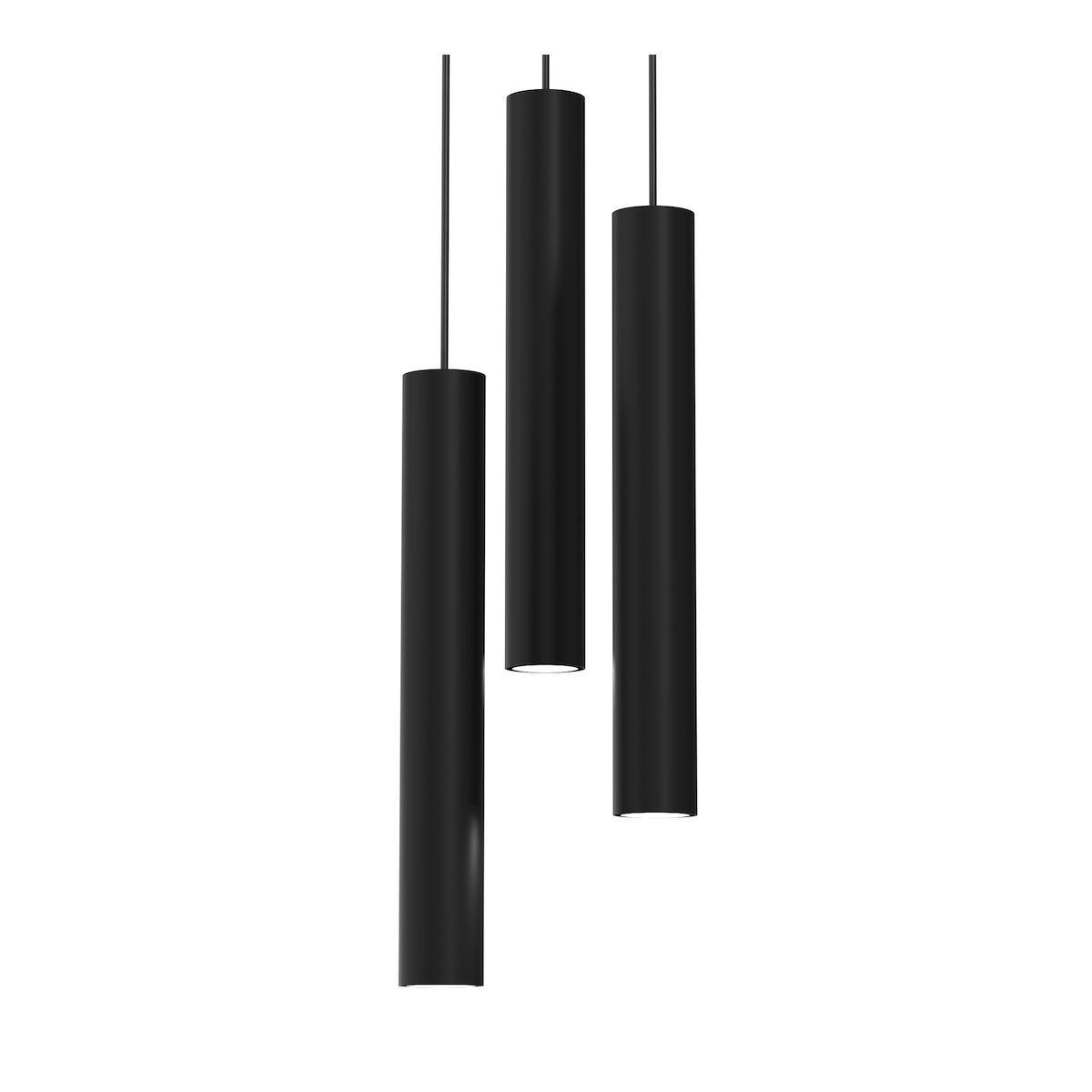 MiLagro Hudson Black 3xGU10 Loft ekskluzywne oświetlenie