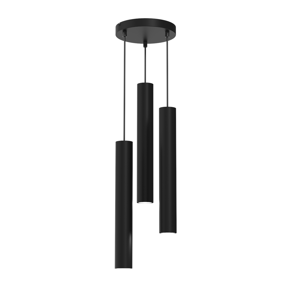 MiLagro Hudson Black 3xGU10 Loft ekskluzywne oświetlenie
