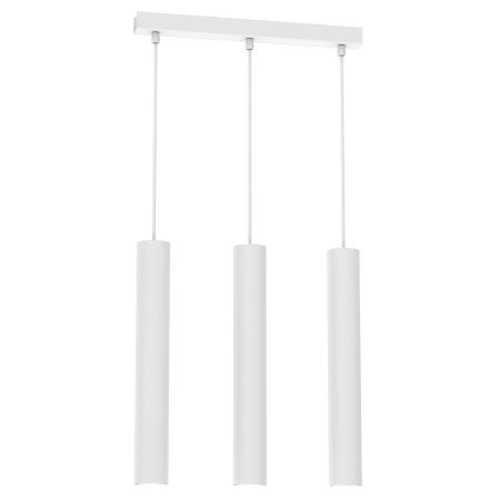 MiLagro Lampa wisząca Hudson Biały 3xGU10 MLP8799