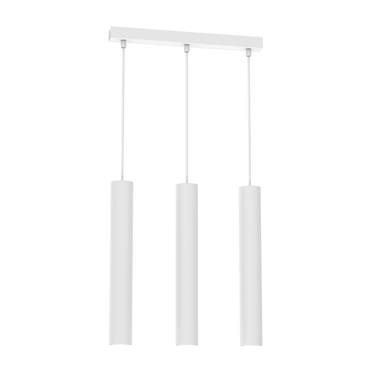 MiLagro Lampa wisząca Hudson Biały 3xGU10 MLP8799