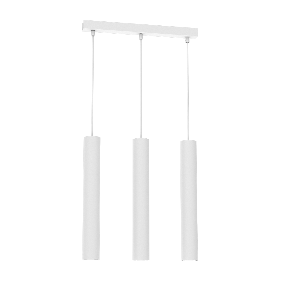 MiLagro Lampa wisząca Hudson Biały 3xGU10 MLP8799