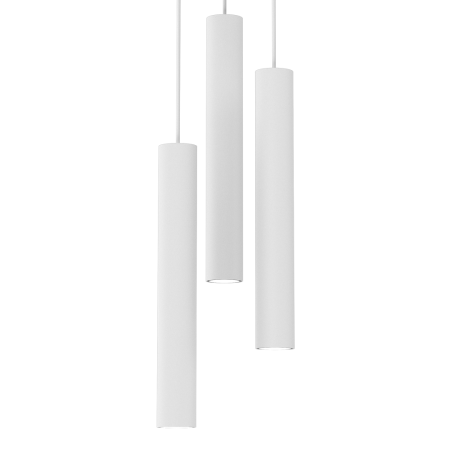 MiLagro Lampa wisząca Hudson Biały 3xGU10 MLP8800