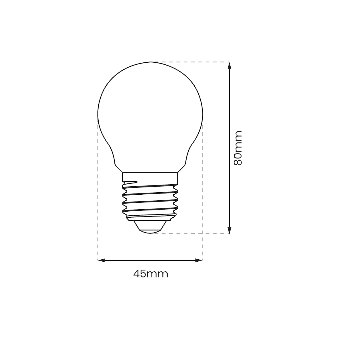 Żarówka Filament LED E27 5W unikalne oświetlenie