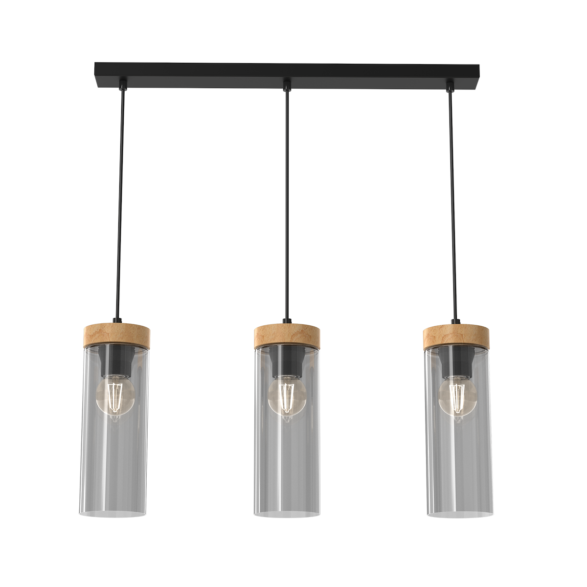 Lampa wisząca ELICA 3xE27 wyjątkowe oświetlenie