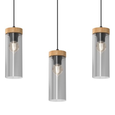MiLagro Lampa wisząca ELICA 3xE27 MLP8665