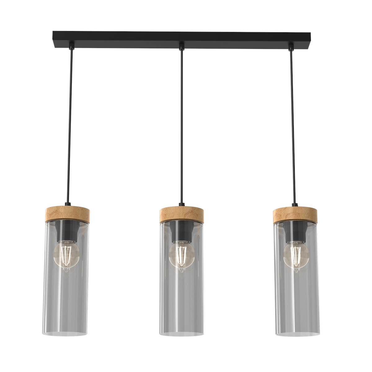 MiLagro Lampa wisząca ELICA 3xE27 MLP8665