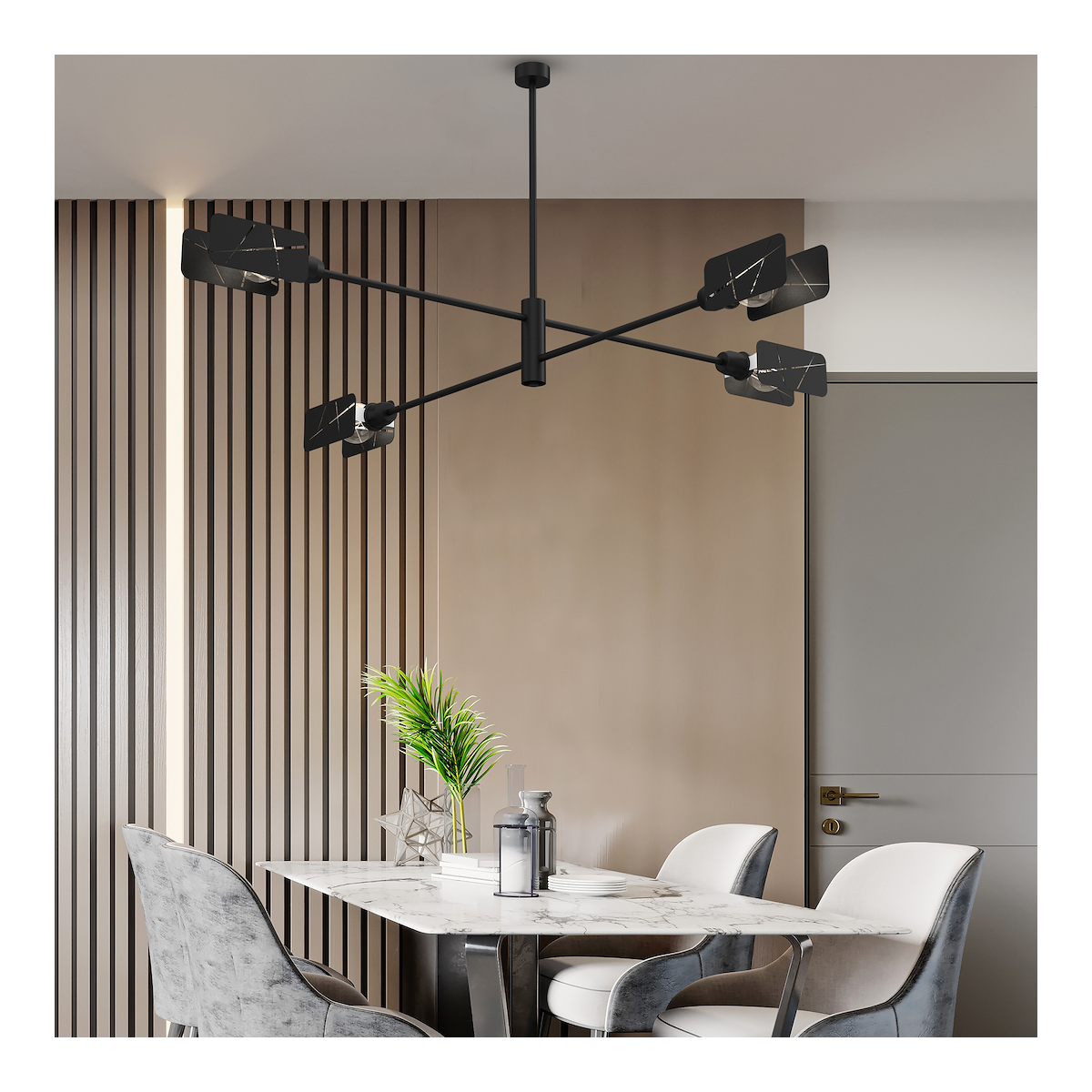 Lampa sufitowa ASTRA 4xE27 unikalne oświetlenie