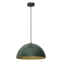 Lampa wisząca BETA GREEN GOLD 35cm niepowtarzalne oświetlenie wnętrza