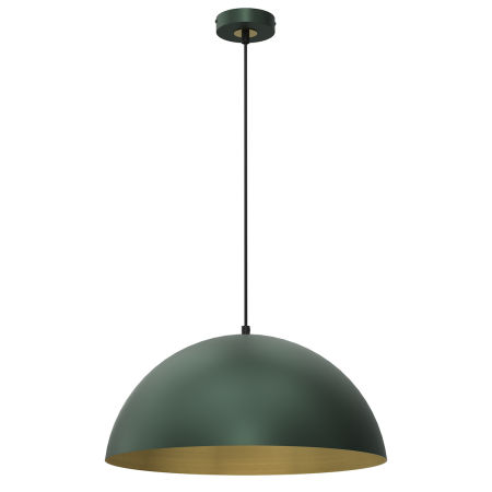 Lampa wisząca BETA GREEN GOLD 45cm światło podkreślające charakter wn