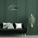 MiLagro Lampa wisząca BETA GREEN/GOLD 1xE27 45cm MLP8287