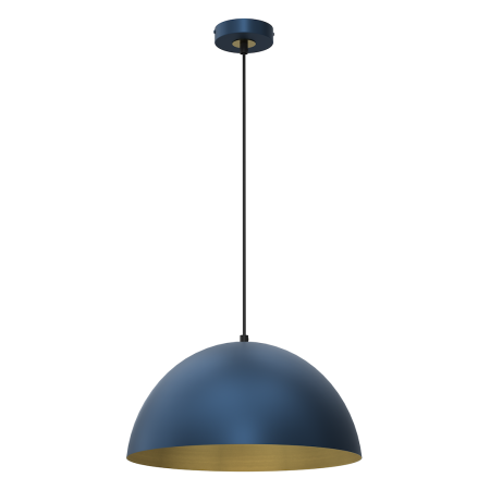 Lampa wisząca BETA NAVY BLUE GOLD nowoczesne lampy do wnętrz