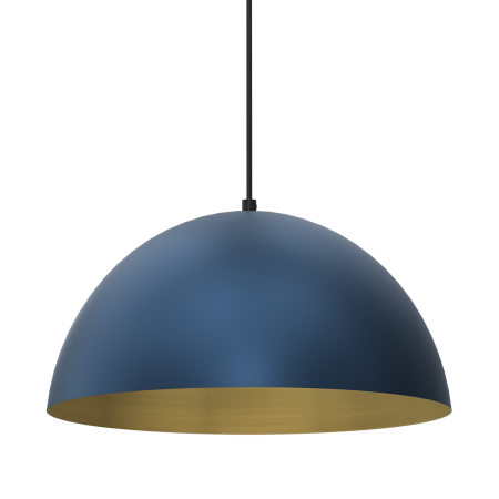 Lampa wisząca BETA NAVY BLUE GOLD nowoczesne lampy do wnętrz