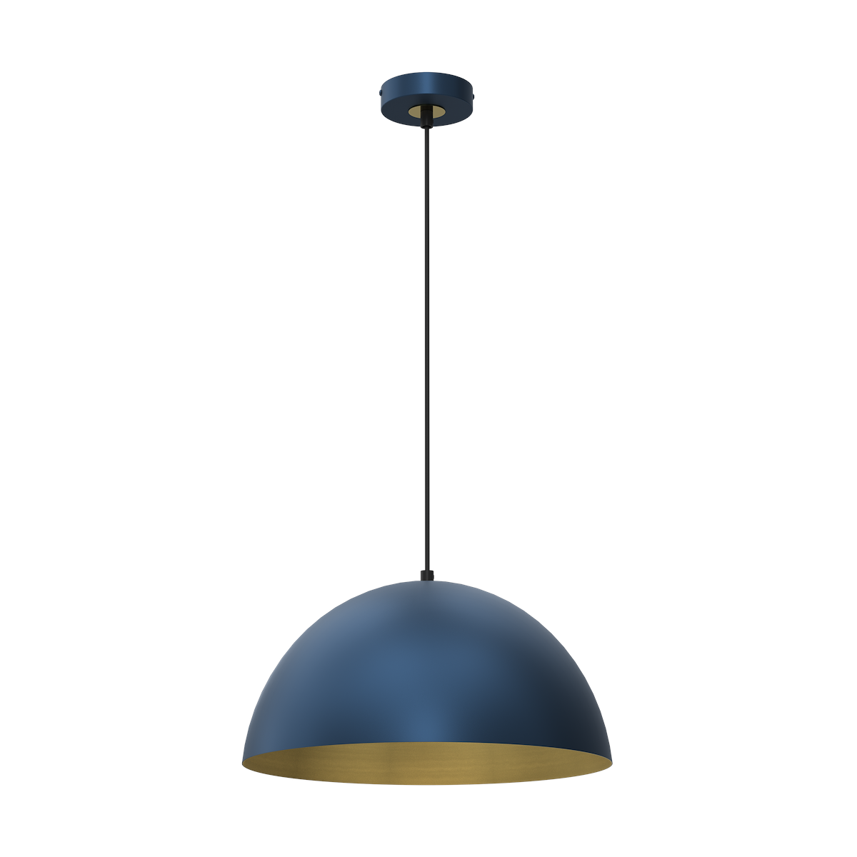 Lampa wisząca BETA NAVY BLUE GOLD nowoczesne lampy do wnętrz