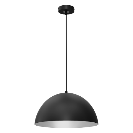 Lampa wisząca Beta Czarny Biały klimatyczne oświetlenie