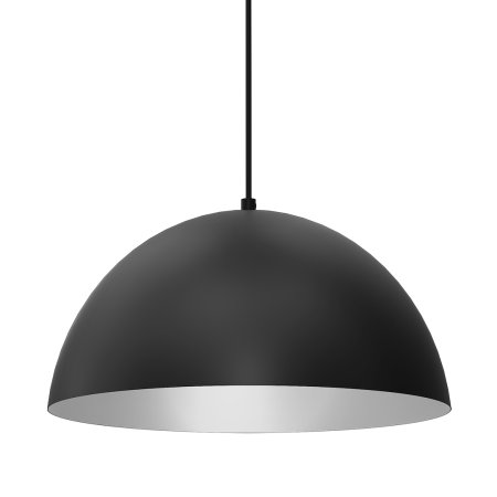 Lampa wisząca Beta Czarny Biały klimatyczne oświetlenie