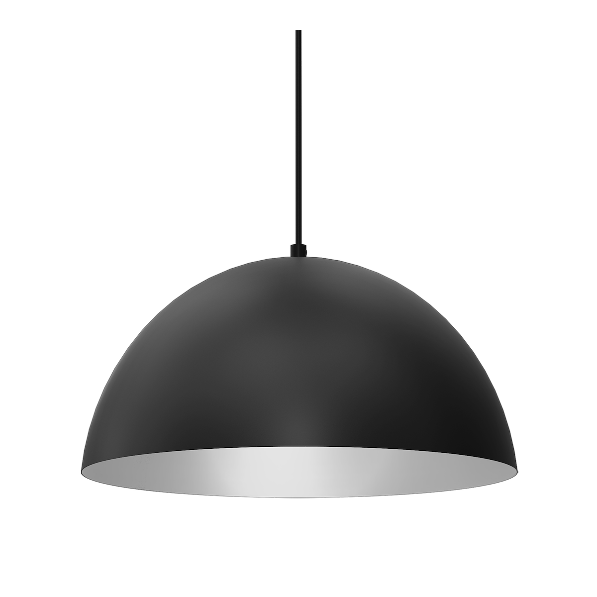 Lampa wisząca Beta Czarny Biały klimatyczne oświetlenie