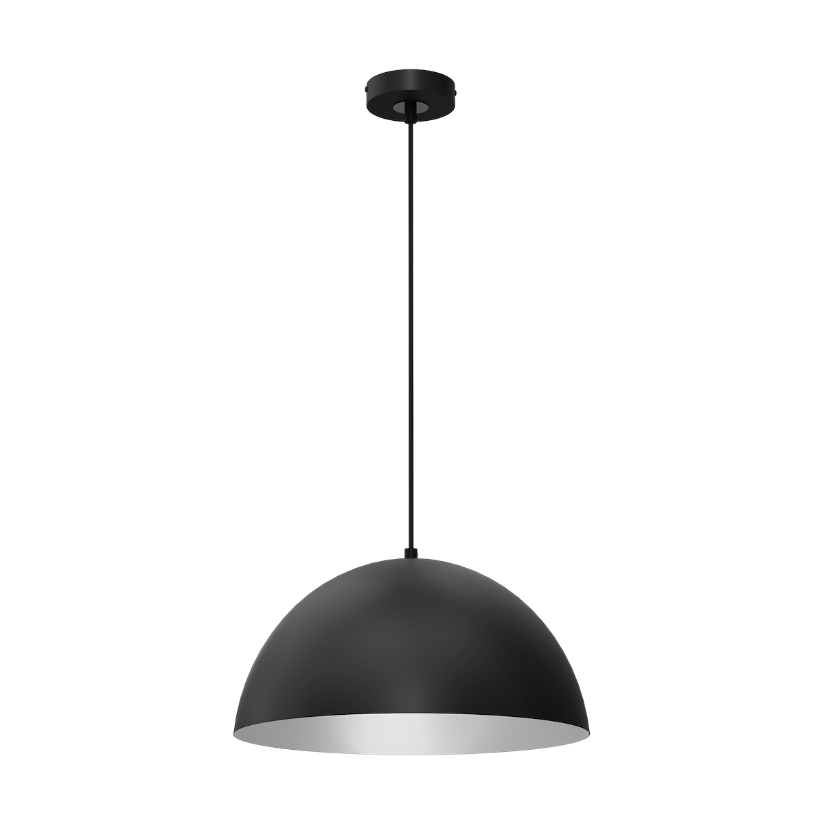 Lampa wisząca Beta Czarny Biały klimatyczne oświetlenie