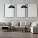 Lampa wisząca Beta 45 cm nastrojowe światło