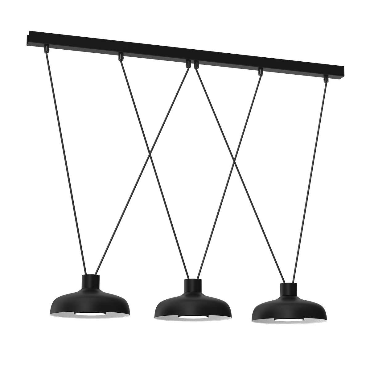 Lampa wisząca LINEA 3xGX53 designerskie lampy LED